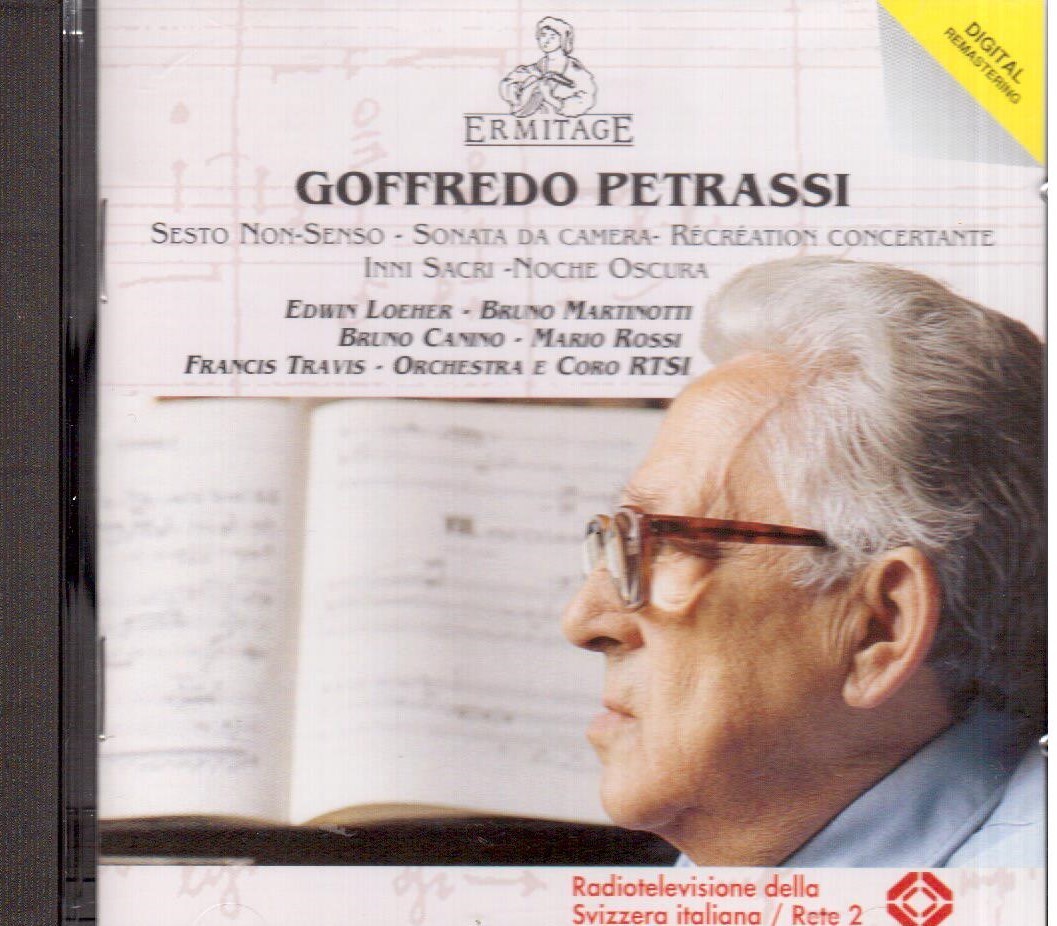 Petrassi: Sesto Non Senso, Inni Sacri, Noche Oscura, Sonata / Canino, Rossi - CD