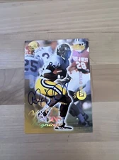 1996 Classic Visions Signings */385 Rookie Auto Alex Van Dyke Jets