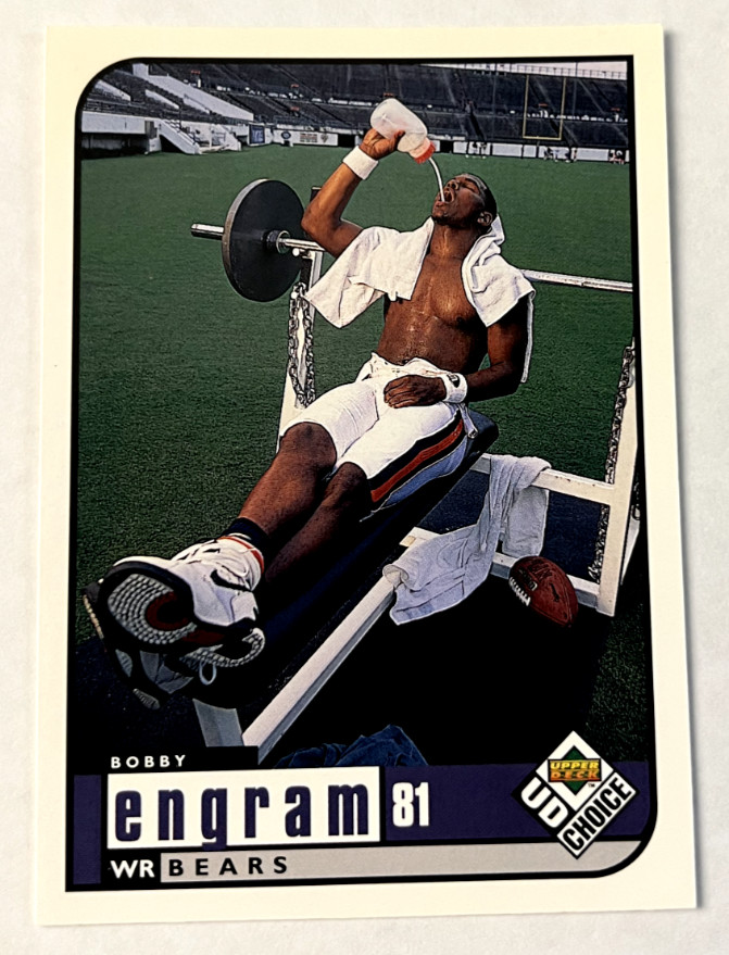 1998 Upper Deck UD Choice #34 Bobby Engram Chicago Bears NFL