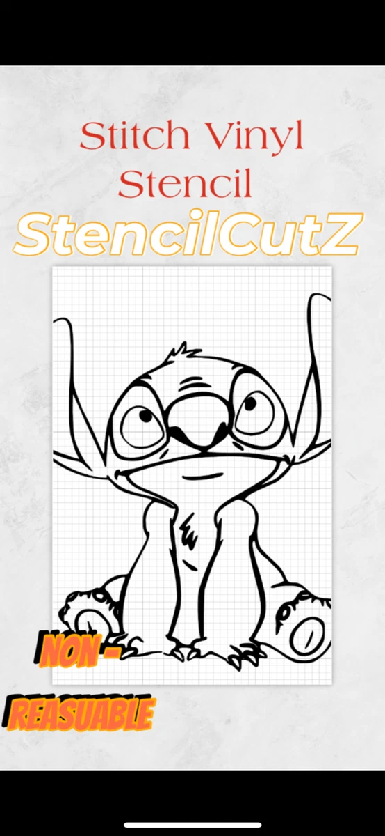 Disney Stitch Stencils