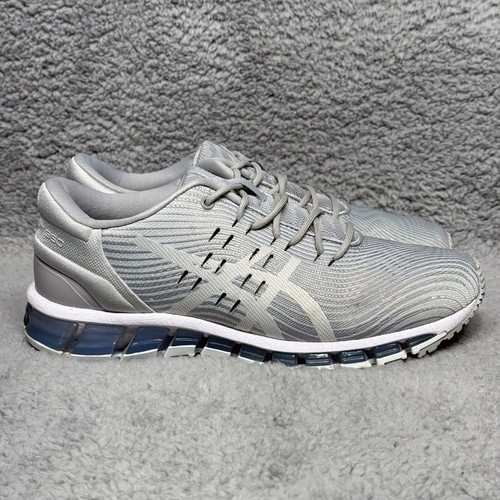 Asics Gel Quantum 360 4 Damen Größe 8 Laufschuhe Turnschuhe Grau 1022A029