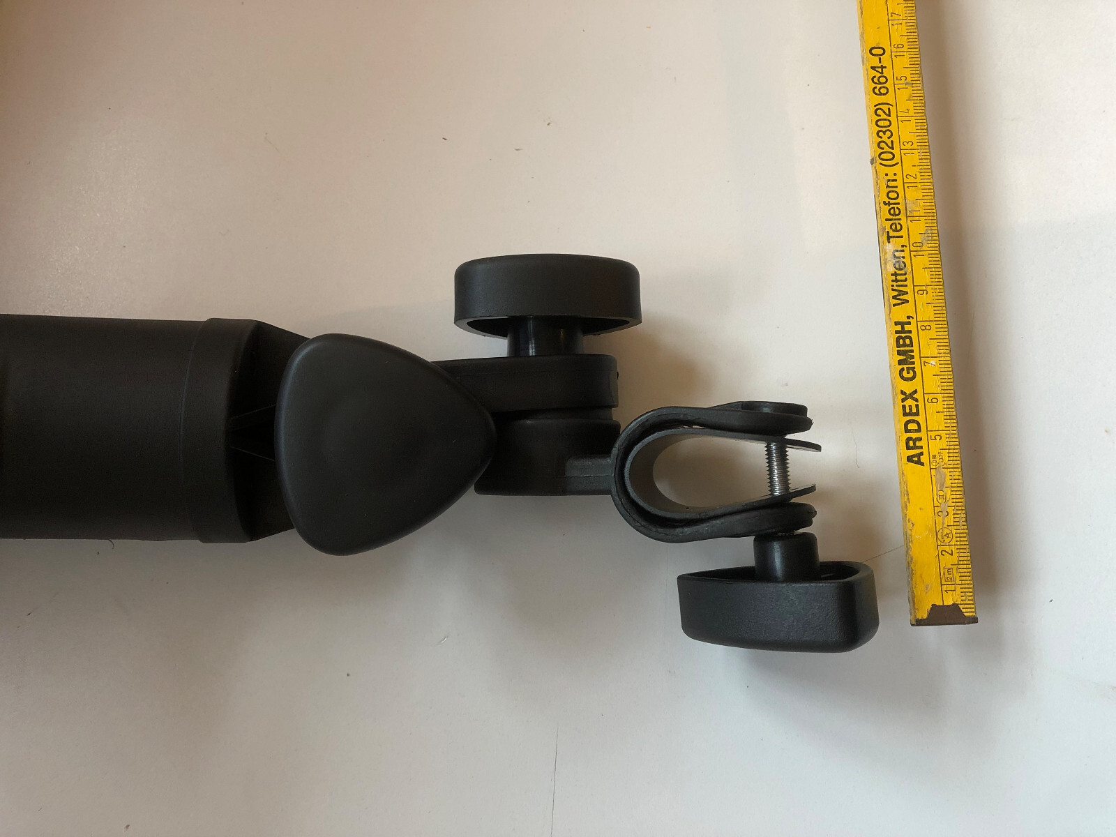 Universal Schirmhalter Mit Klemme - Sonnenschutz Für Fahrrad, Rollstuhl & Kinderwagen