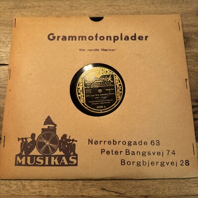 Schellack Platte: Freddie Brocksieper Orchester - Give me five Minutes more / I