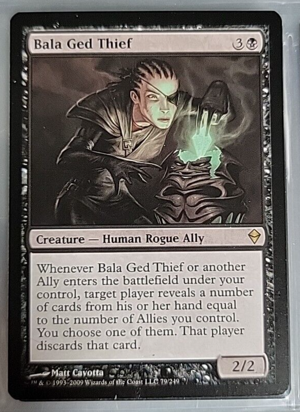 MTG Bala Ged Thief Zendikar 79/249 Regular Rare | eBay