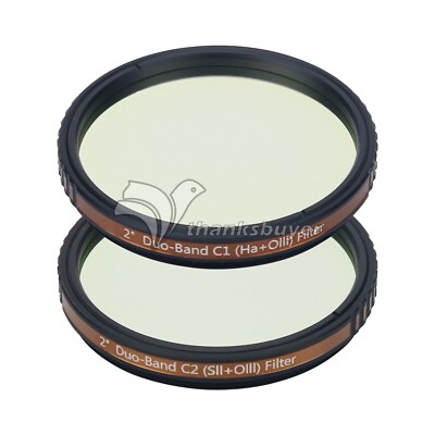 Askar 2''Dual Band Pass Filter C1(Ha+OIII) + C2(SII+OIII) for Mono/ Colorful Cam