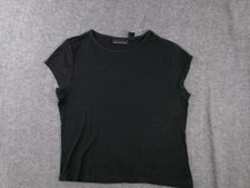Attention Top Woman Extra Large Black Base Layer Capsule Everyday Basic Causal