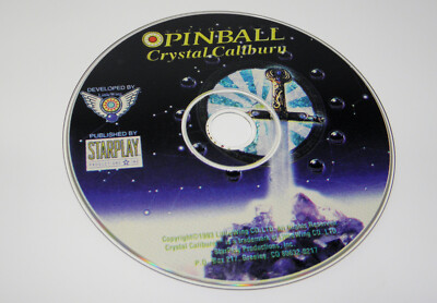 Solid State PINBALL Crystal Caliburn  PC  1993