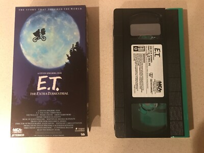 E.T. The Extra-Terrestrial (VHS, 1988) Dee Wallace, Drew Barrymore