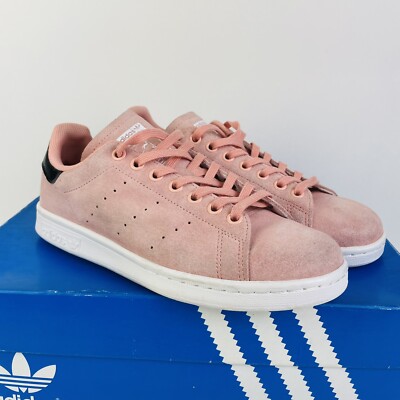 Adidas Stan Smith Peach Suede Sneakers Shoes Ortho Lite EG1480 Men s Size 5.5