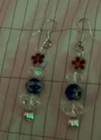 Artist Made Hypoallergenic Necklace Set Italy millefiori daisy 925s Hooks — photo 3