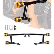 Motorcycle Crash Bar Protek Front Performance High Way Peg Two Step Crash Bar