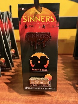 Universal Studios Halloween Horror Nights 2026 Sinners 3 Pin Set