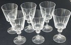 Set of (6) Vintage Princess House Esprit 6-3/4" Stemmed Water Goblet Wine Glass — photo 1