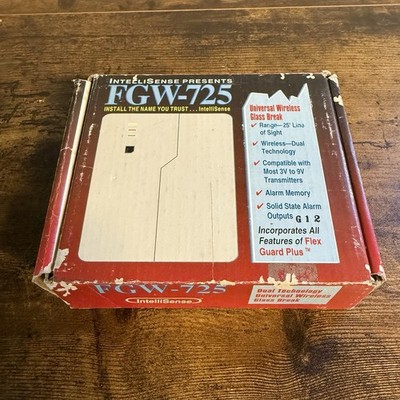 NEW Intellisense FGW-725 Universal Wireless Glass Break