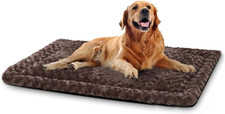 Washable Dog Bed Mat Crate Pad Soft Fluffy Pet Kennel Beds Dog Sleeping Mattress
