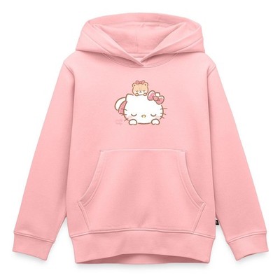Hello Kitty Mit Teddy Auf Dem Rücken Kinder Premium Organic Hoodie