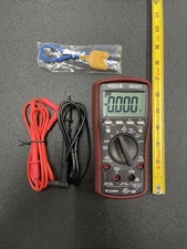 Matco Tools MD257 Digital Multimeter with Temperature Probe Z9