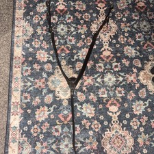 English Leather Breastplate Pony Size Black - ** Read Description **