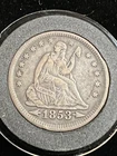 Seated Liberty Quarter coin from a recent eBay sale