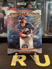 2026 Panini Prizm Stars & Stripes Fireworks #6 Roch Cholowsky Silver Disco Prizm
