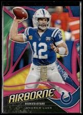 Andrew Luck 2019 Panini Rookies & Stars #AIR-AL 47/50 Airborne Pink Colts