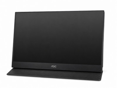AOC 16T2 15.6'' FHD IPS LED Portable Monitor - Black