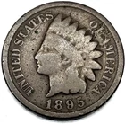 1895 Indian Head Cent Penny Good Condition 1c One Cent US Coin- 0738