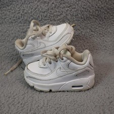 Nike Air Max 90 Toddler 5C White Shoes CD6868-100 Trainer