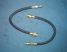 Brake Hose Set Front Chevrolet 1958-1966 Set Of 2 Hoses Made In Usa