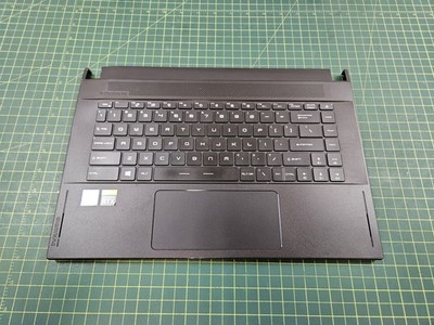 MSI GS66 Stealth 11UG Palmrest Touchpad Keyboard 3076V4C212Y31 Read #d960