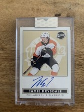 2024-25 Upper Deck Clear Cut Vintage Jamie Drysdale Auto Philadelphia Flyers