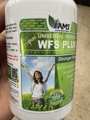 America Medic & Science WFS Plus Fertility Supplements Women (90 Capsules) 4/26
