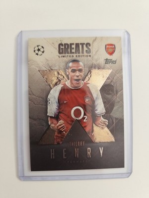 Match Attax Extra 25/26 Thierry Henry X Greats Limited Edition Arsenal 2025/2026