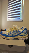 ASICS Herren Sneaker Low Top Mesh weiß/blau ...