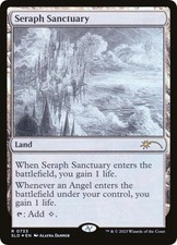 MTG English Seraph Sanctuary (733) (Sketch Showcase) NM Foil Secret Lair
