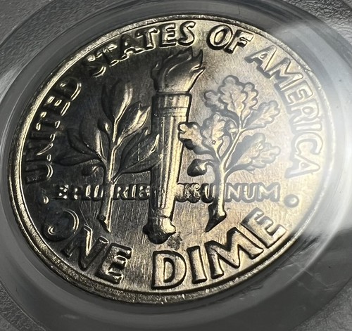 1982 Roosevelt Dime PCGS MS66 No P Strong FS-501 Toned Variety Coin 10C - Picture 9 of 12