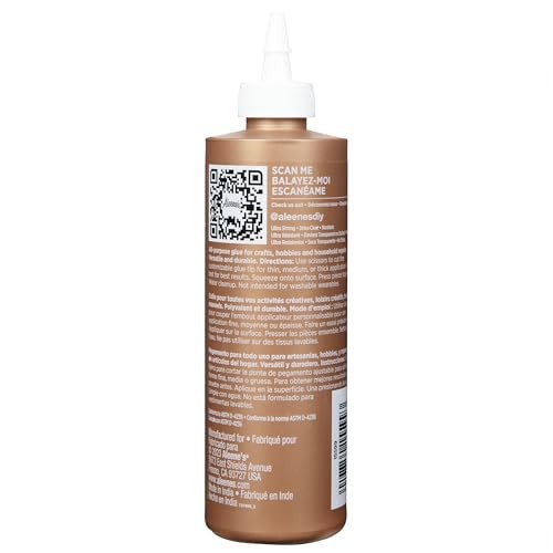 Aleene's All Purpose Tacky Glue, 8-Ounce, Clear (15599)