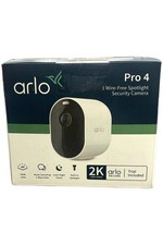 Arlo Pro 4 Wireless Security Camera White