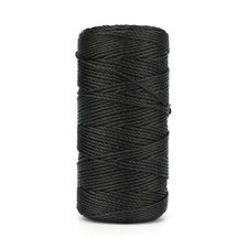 426 Feet Nylon Twine 36 Black Nylon String 2mm - Weatherproof Seine Twine