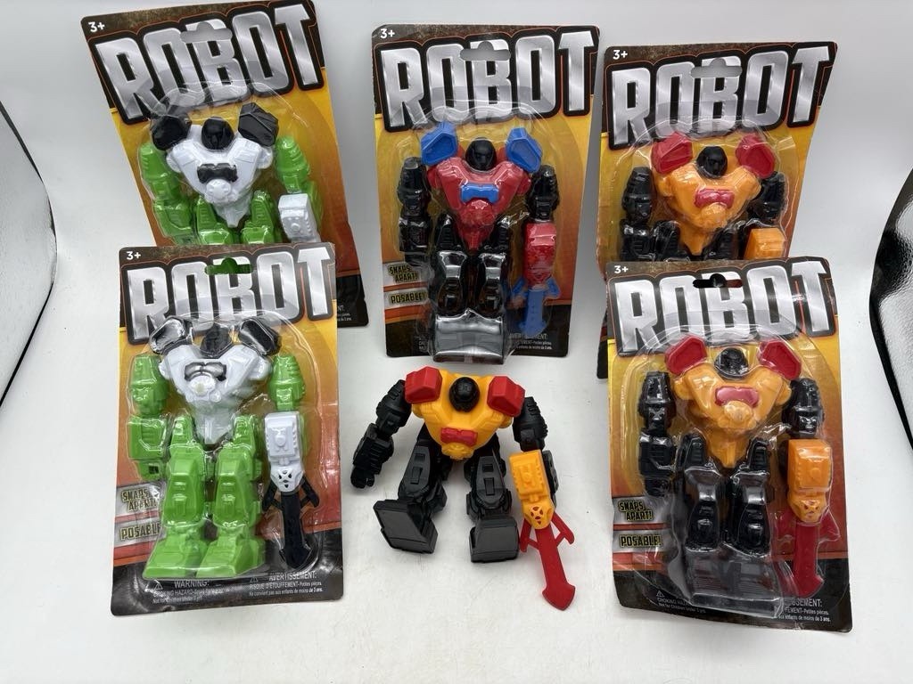 Robot Toy by Greenbrier International NIP Lot Of 6 | eBay
