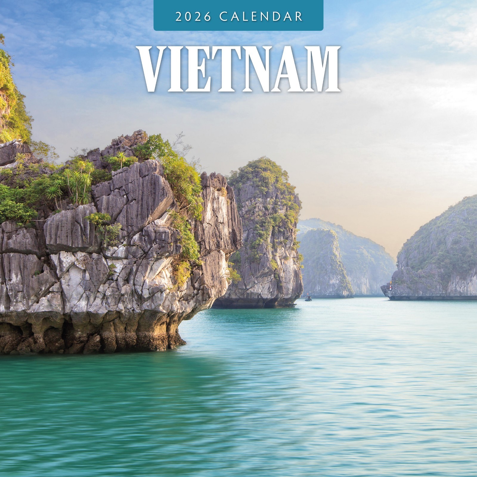 Vietnam 2026 Square Wall Calendar