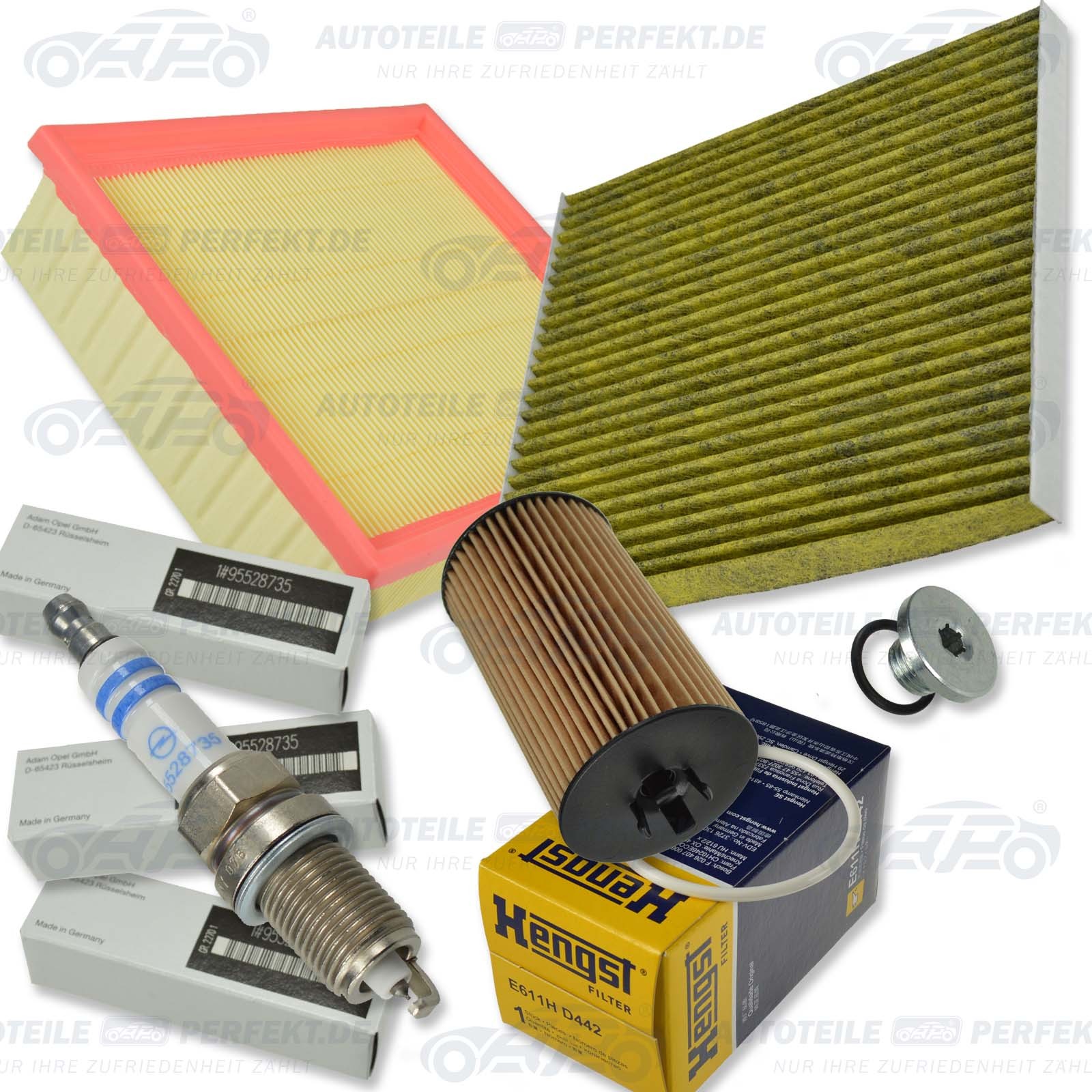 Inspektionskit Filter Satz Paket M (Ab) Opel Corsa D 1,0 A10XEP 65PS H-image