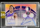 2025-26 Topps Three - Khaman Maluach #RPH-KM (RC) RPA Rookie 3 Patch Auto /49