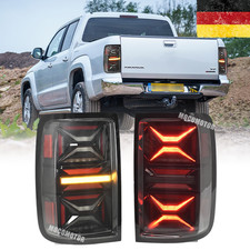 Paar LED Rückleuchten Bremsleuchten Sequenzielle Blinker Für Amarok 2010-2021