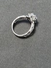 Estate  - Silver Tone - Brilliant White Stones - Vintage Ring - Item 465 — photo 6