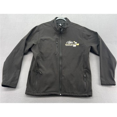 Roly Monaco Monte Carlo Racing Softshell Jacket Mens XL Black Full Zip Fleece