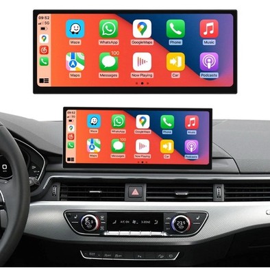 12.3  Wireless CarPlay Android Auto Retrofit Screen Audi A3 A4 Q5 2014-2019 READ