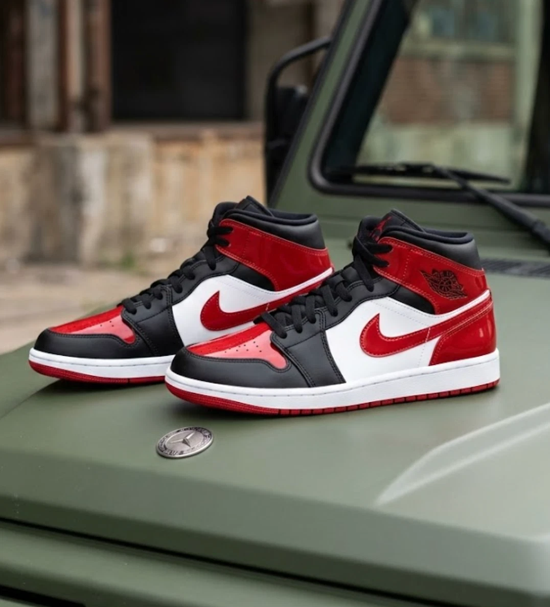 Jordan 1 Mid Bred | eBay