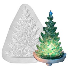 11"X 9" Deep 1.5" Christmas Tree Mold Glass Fusing