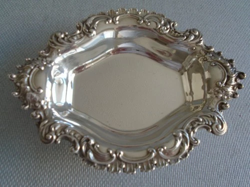 REED BARTON STERLING SILVER ~ DISH BOWL CANDY, NUTS, MINTS ~ c1947~ EXCELLENT!!